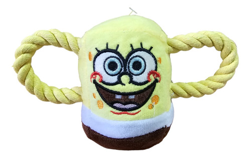 Juguete Para Perros Mordedor Bob Esponja / Encías Ansiedad