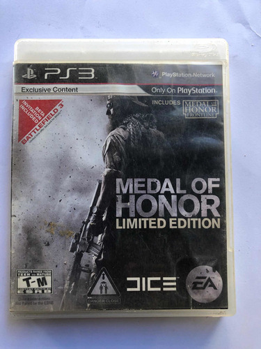 Medal Of Honor Limited Edition Ps3