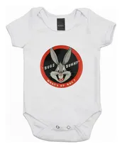 Comprar Body Bebe Manga Corta Bugs Bunny Diseño Dibujo Logo - Psbu12