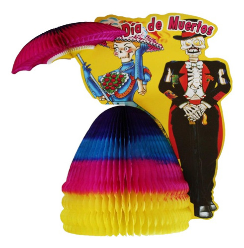 Decoración Catrina Con Pareja#4 Día De Muertos, 10 Piezas