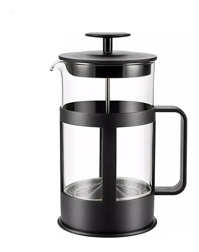 Prensa Francesa Cafe Cafetera Vidrio 350ml Filtro Acero Inox