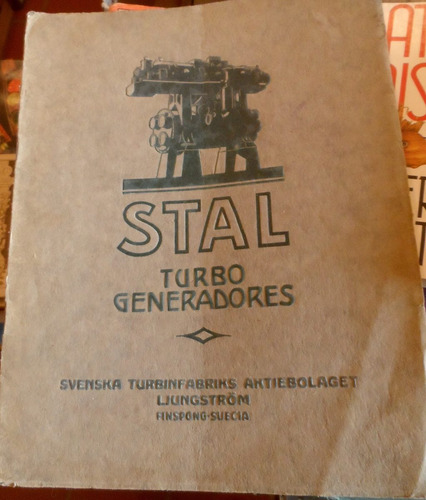 Folleto Stal Turbo Generadores Svenska Turbinfabriks