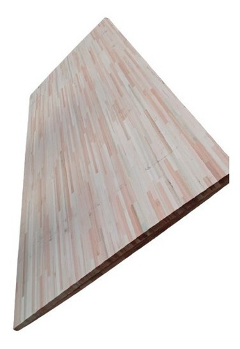 Estante De Eucalipto De 60x20, 2cm Flotante