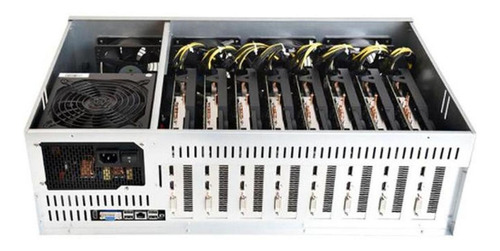 Juego Placa Base Expandible, Mxbmh-001, 1pza, 8 Pcie 16x, Dd Color Negro