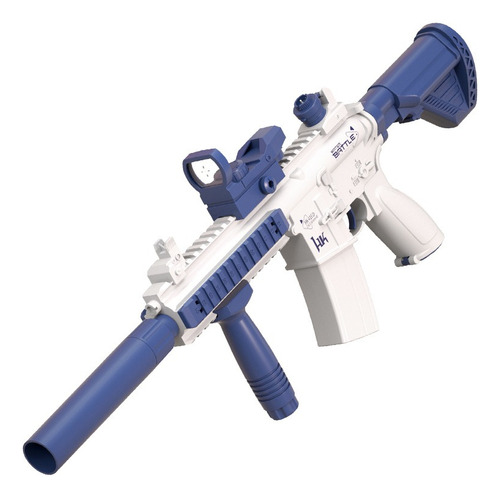 Pistola De Água M416 Automatico Brinquedo Eletrico Aquatico