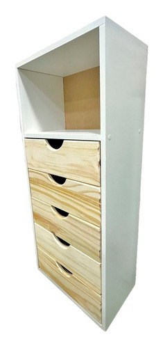 Cómoda Cajonera 5 Cajones- Minimalista Chifonier Ya Armadas