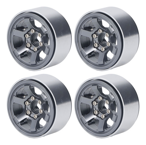Juego De 4 Cubos De Rueda Rc Beadlock, Llanta Cnc De Aleació
