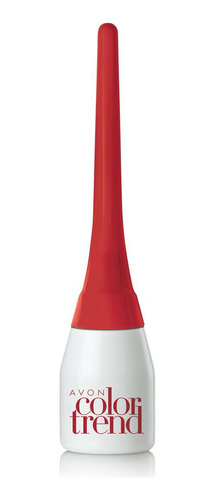 Avon Delineador Liquido Para Ojos Color Trend 3ml Rojo