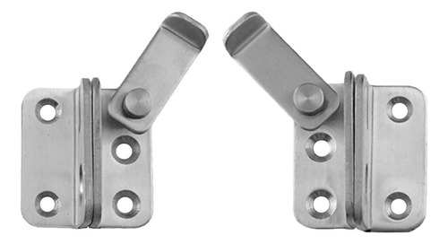 2x Cerradura De Puerta De Acero Inoxidable Cerradura De La