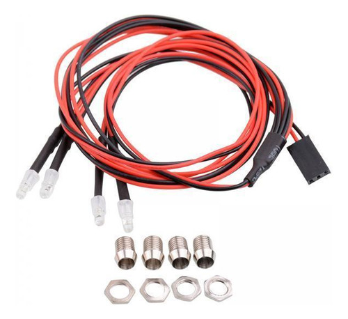 5 X 1/24 4 Led Conjunto De Luces Delanteras Reemplazos Para