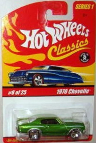 Hot Wheels Classic Series 1: 1970 chevelle #8 de 25 1:64