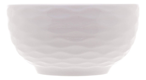 Bowl De Porcelana Branco Lagos Caldo Sopas Cumbuca 11,5x6cm