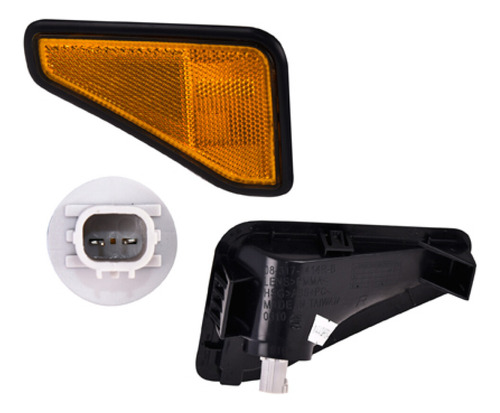 Cuarto Depo -honda Element 2005-06 C/foco Filo Negro Der