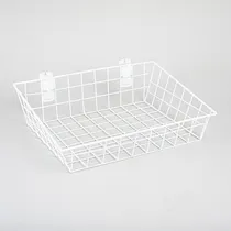 Comprar Canasto Panel Ranurado Nro 8 \u002F Medida 34 X 26 X 6cm \u002F Blanco \u002F Envíos A Todo El País