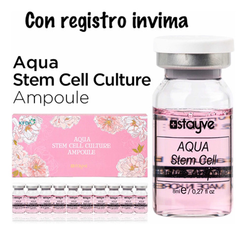 Bb Glow Stayve Aqua Stem Cell Gold Ampóu - g a $700