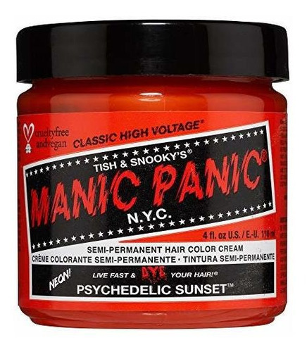 Tinte Cabello Psychedelic Sunset Manic Panic