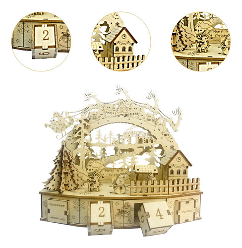 78 Piezas De Rompecabezas Navideños, Kits De Construcción