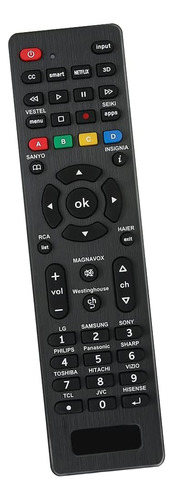 Control Remoto Universal Tv LG, Samsung, Sony,  , Panas...