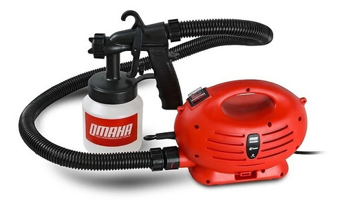 Imagen 1 de 10 de Equipo Pintar Latex Omaha 650w Compresor Soplete Pistola
