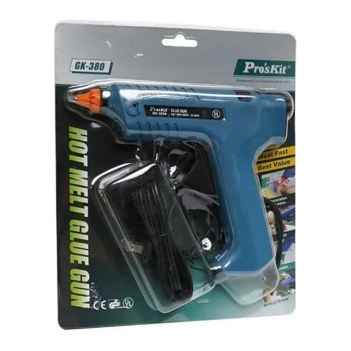 Pistola De Silicon 80w 120v Proskit Gk-380a + Barras 11mm