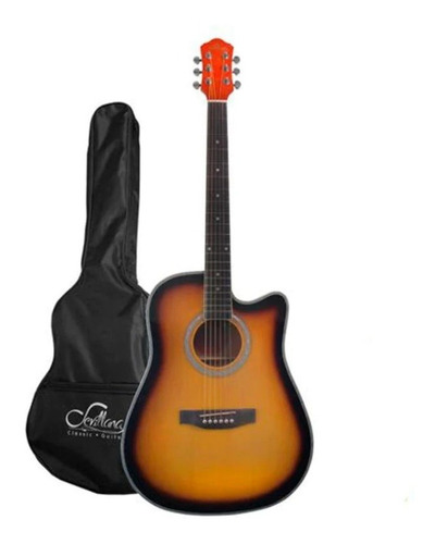 Guitarra Electroacustica Sevillana 8464 41 Pulgadas Sunburst