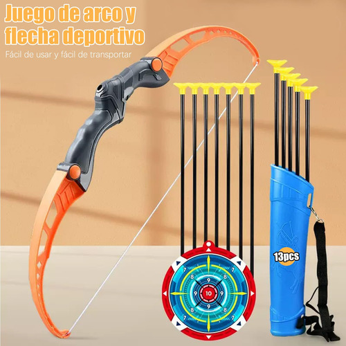 Juego De Arco Y Flecha, Juego De Tiro Con Arco Viene Con 13
