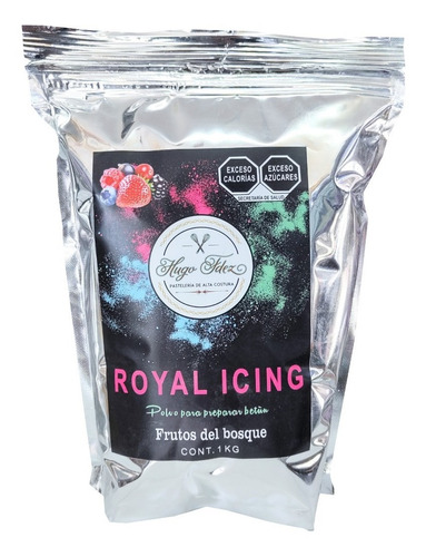 Royal Icing Frutos Del Bosque Hugo Fernandez 1 Kg