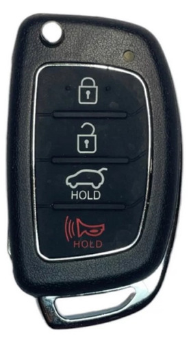 Llave hueca Hyundai Ix35, 4 botones, de alta calidad
