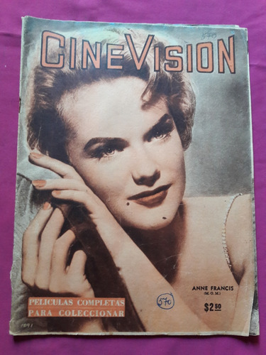 Revista Cine Visión Nº 570 Foto Anne Francis - Peliculas