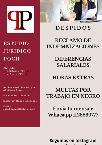 Imagen 5 de 5 de Abogadas-sucesiones-divorcios-despidos