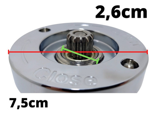 Imagen 3 de 8 de Cuchilla Con Tuerca Para Licuadora Turbo Blender Tb 76
