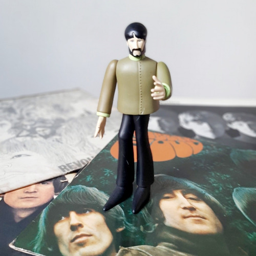 Boneco Beatles George Mcfarlane Toys 1999 Subafilms (Usado)