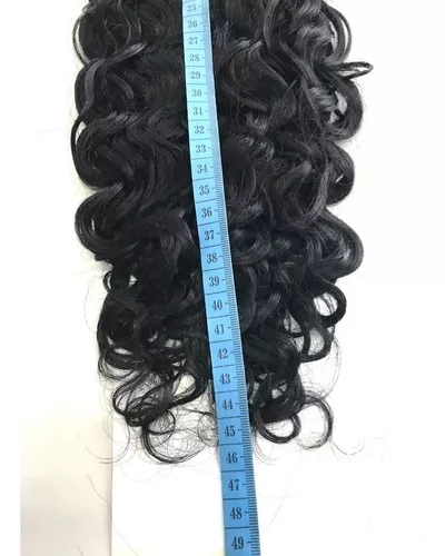 Cabelo Orgânico Cacheado N Wave 60cm 4 Telas - 250g - Escolher a cor após a  compra - Espaço Linda