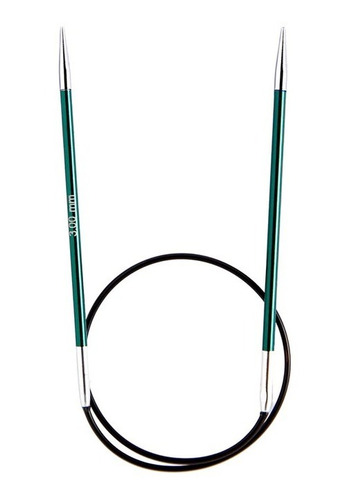 Imagen 1 de 1 de Palillos Circular Fijo Knitpro Zing 40 Cms 3.0 Mm