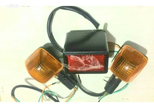 Imagen 5 de 8 de Stop Luz De Freno Faro Trasero Moto Enduro Gy Lifan Boxer
