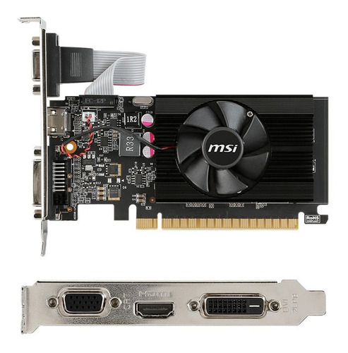 Tarjeta Video Gt 1030 2gb Ddr5 Perfil Bajo