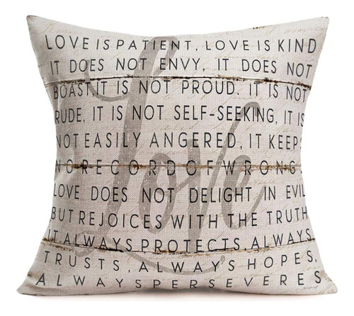 Tlovudori Fundas De Almohada Decorativas Con Texto En Inglés