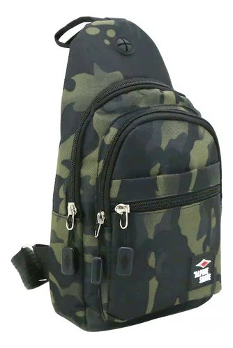 Morral Mochila Cruzada Alpine Skate Con Tira Ajustable New