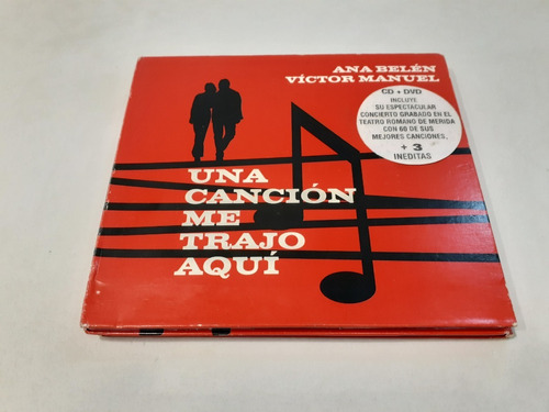 Una Canción Me Trajo Aquí, Ana Belén, Víctor Manuel Cd + Dvd