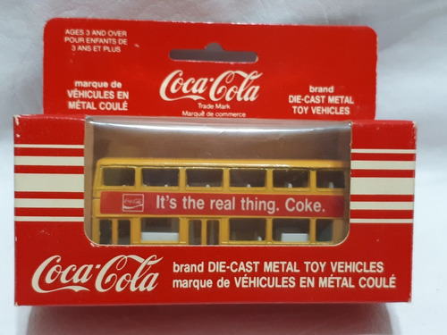 Matchbox Coca Cola Micro 2 Pisos Macau En Caja 1:64