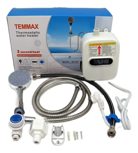 Calefont Eléctrico Calentador De Agua Instantáneo Sin Calent