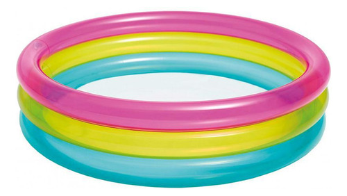 Piscina Inflável Colorida Intex 63l - Ótima Qualidade