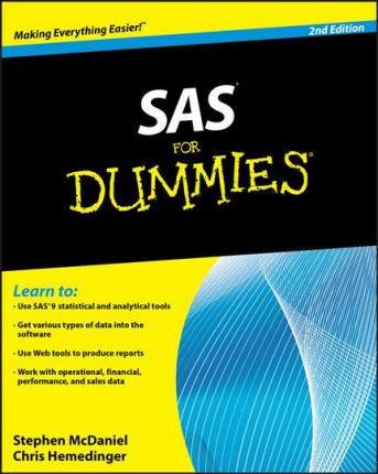 Sas For Dummies - Stephen Mcdaniel