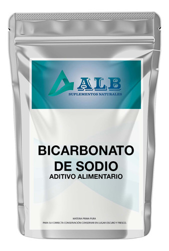 Bicarbonato De Sodio 500 Gr (sin Metales ) Grado Usp Alb