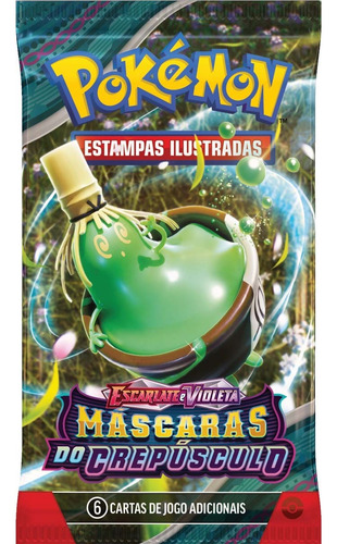 Triple Pack Pokémon Toxel Ev6 Mascaras Do Crepusculo Copag Idioma Português Toxel Pokémon Escarlate E Violeta 6 Mascaras Do Crepusculo