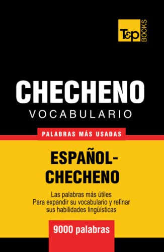 Vocabulario Español-checheno - 9000 Palabras Mas Usadas - 