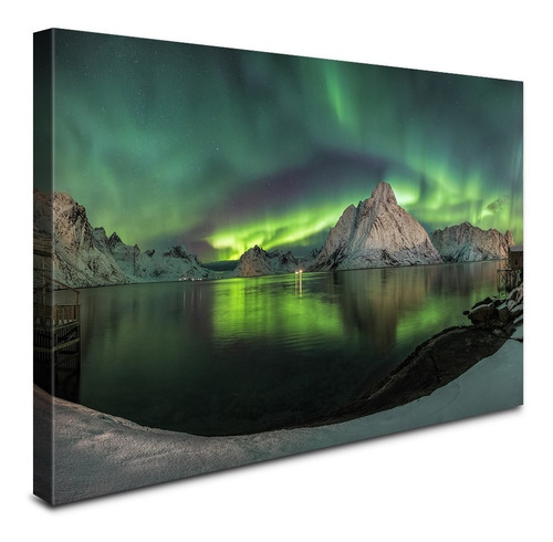 Cuadros Decorativos R R Canvas Aurora Boreal 60x120 Grande