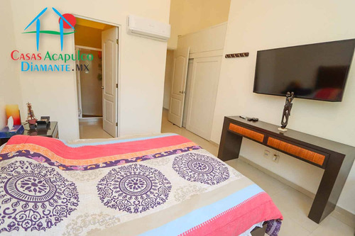 Cad Diamante Lakes Rubí 319. Terraza Con Vista A La Alberca Y Áreas Comunes