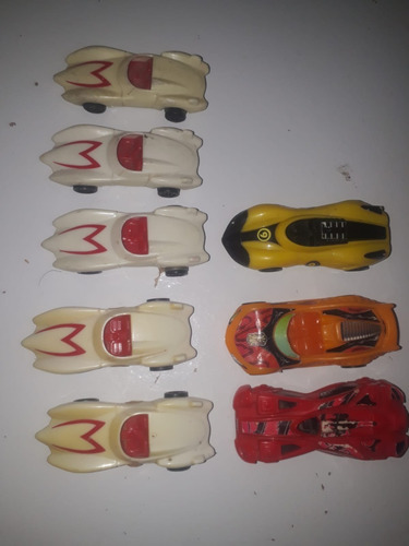 8 Carrinhos Miniatura Mach 5 Speed Racer Nestlé 