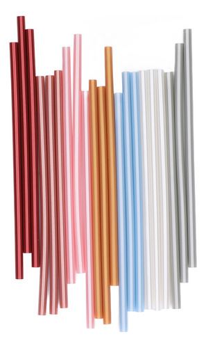 Bastões De Cola: 21 Unidades, Quentes, 7 X 200 Mm, Forte Ade